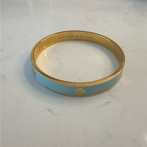 Kate Spade New York Gold & Light Blue Bangle